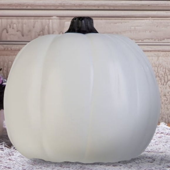 6 inch carvable white pumpkin - Picture 3 of 3
